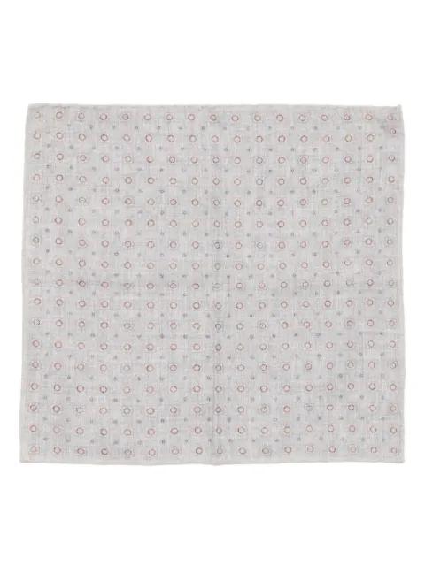 patterned pocket square by ELEVENTY