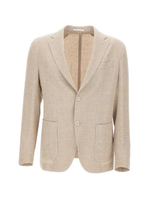 patterned single-breasted blazer by ELEVENTY