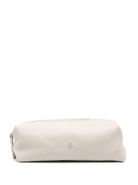pebble-leather pencil case by ELEVENTY