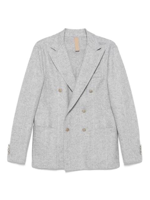 pinstripe double-breasted jacket by ELEVENTY