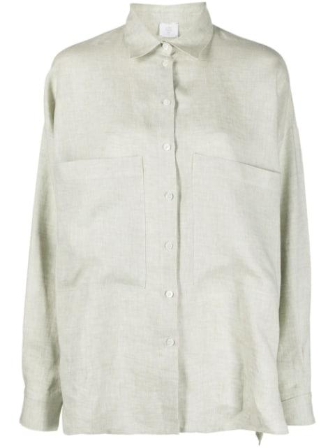 plain linen shirt by ELEVENTY