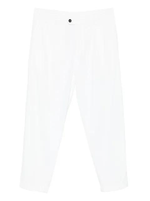 pleat-detail trousers by ELEVENTY