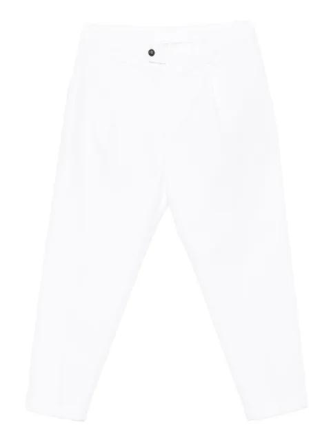pleat-detail trousers by ELEVENTY