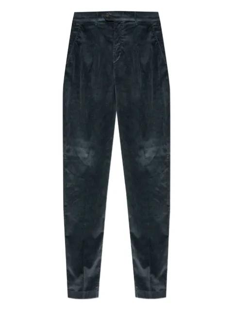 pleated corduroy trousers by ELEVENTY