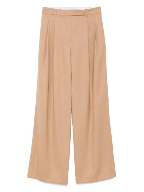 pleated wide-leg trousers by ELEVENTY