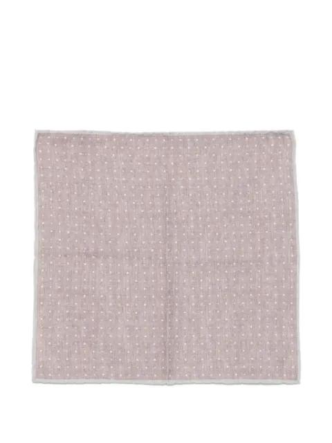 polka-dot pocket square by ELEVENTY