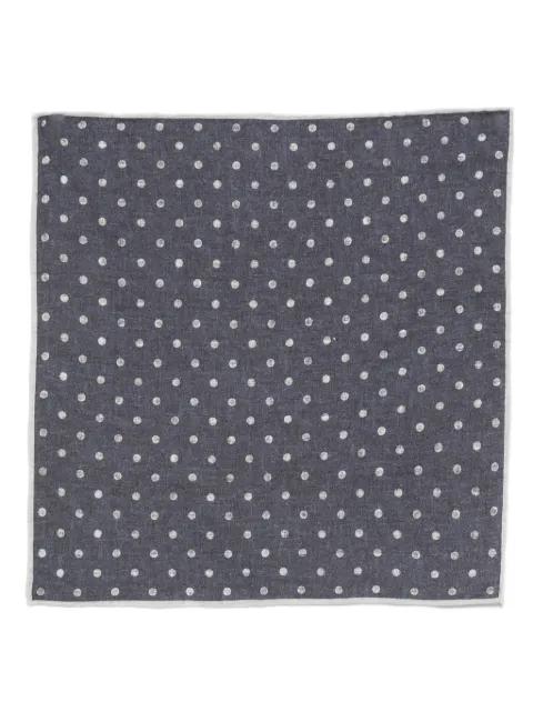 polka dot pocket square by ELEVENTY