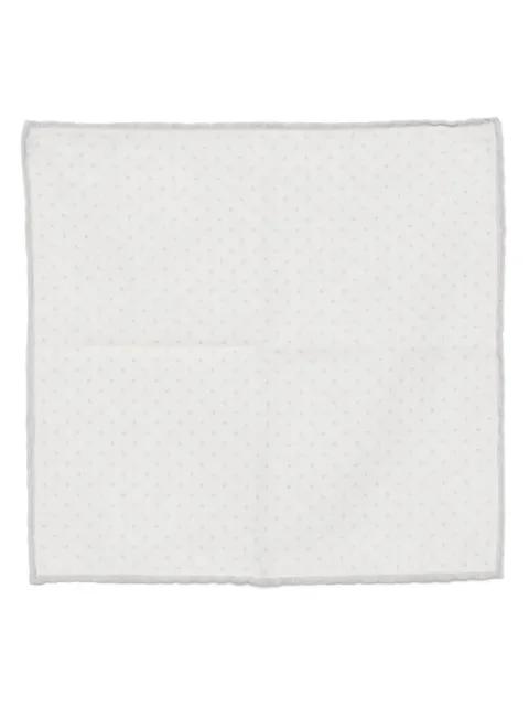 polka-dot pocket square by ELEVENTY