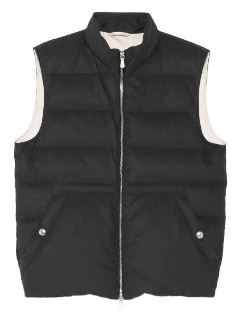 quilted gilet by ELEVENTY