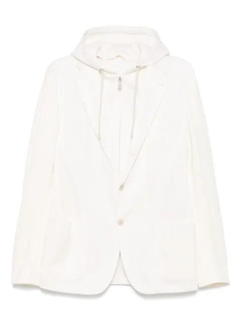 removable-bib blazer by ELEVENTY