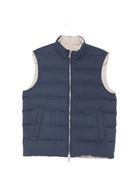 reversible padded gilet by ELEVENTY