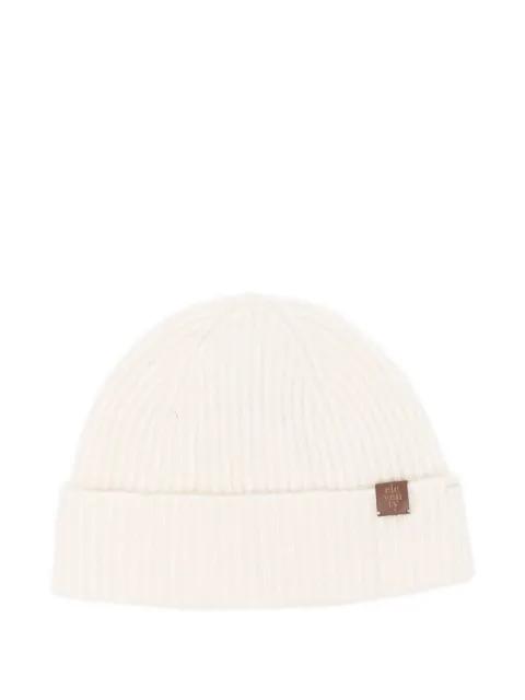 ribbed beanie hat by ELEVENTY