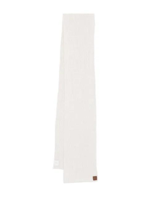 ribbed cashmere scarf by ELEVENTY