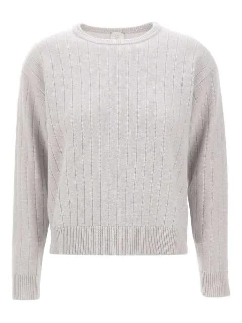 ribbed crew-neck sweater by ELEVENTY