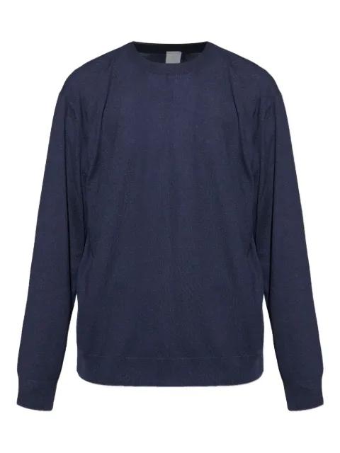 round-neck long-sleeve sweater by ELEVENTY