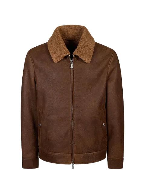 shearling jacket by ELEVENTY