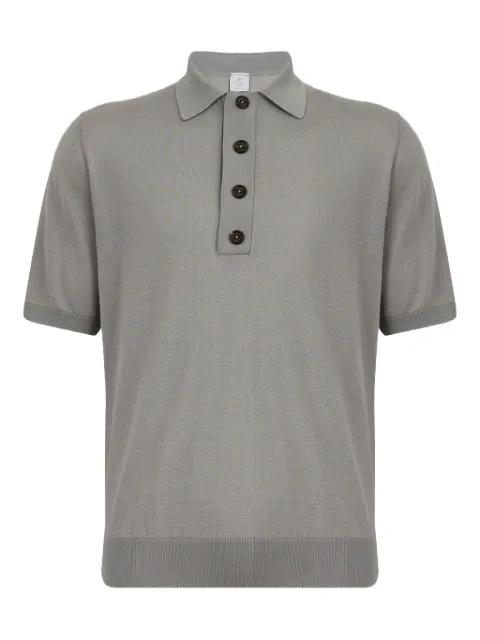 short-sleeve button polo shirt by ELEVENTY
