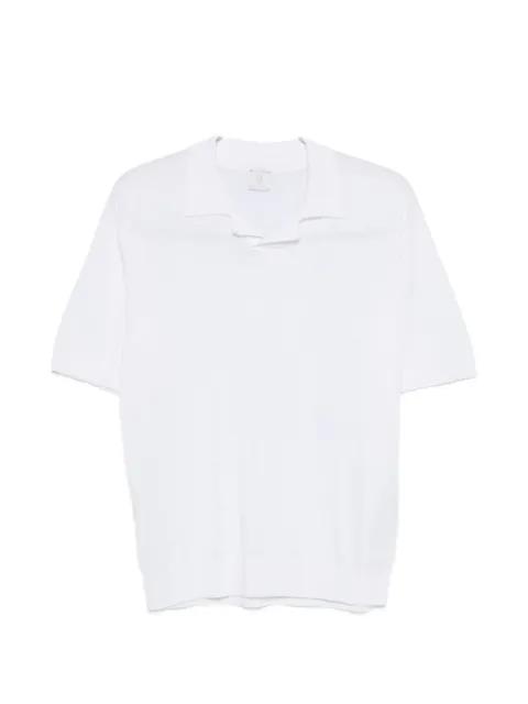 short-sleeved polo-collar T-shirt by ELEVENTY
