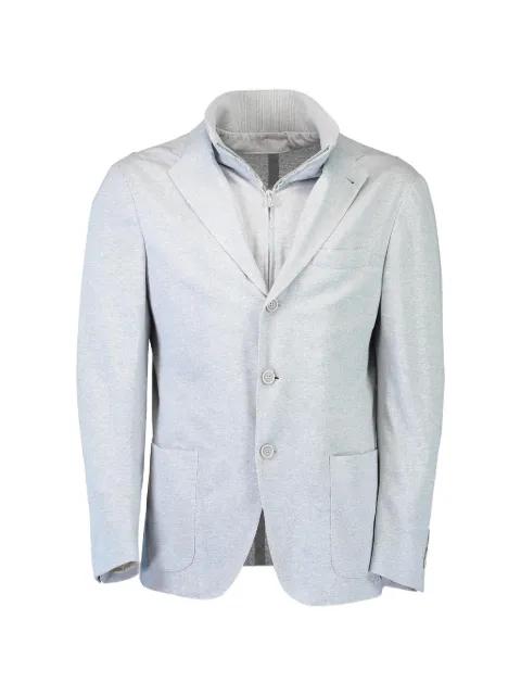single breasted collar jacket by ELEVENTY
