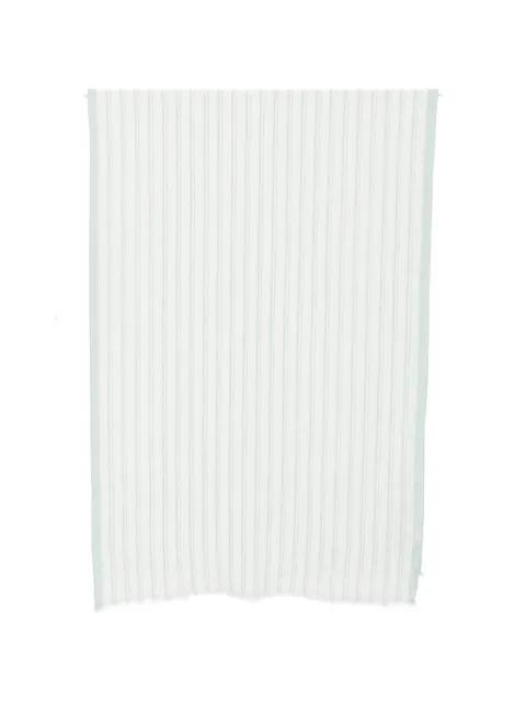 stripe-pattern lurex-detail scarf by ELEVENTY