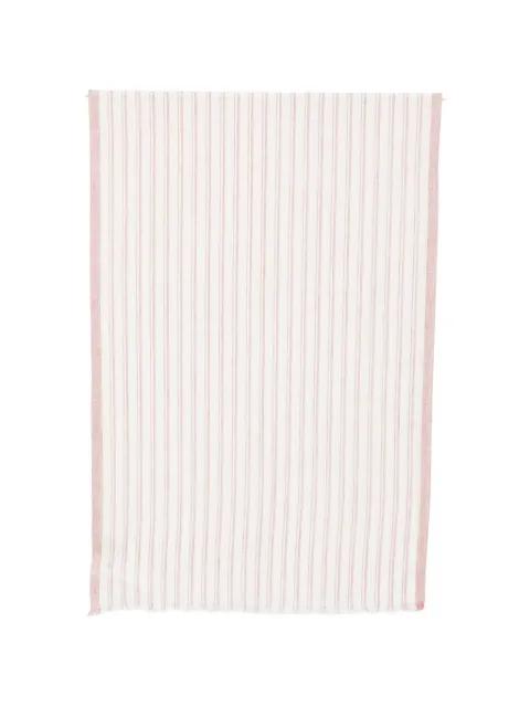 striped fringed scarf by ELEVENTY