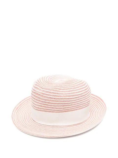 striped ribbon hat by ELEVENTY
