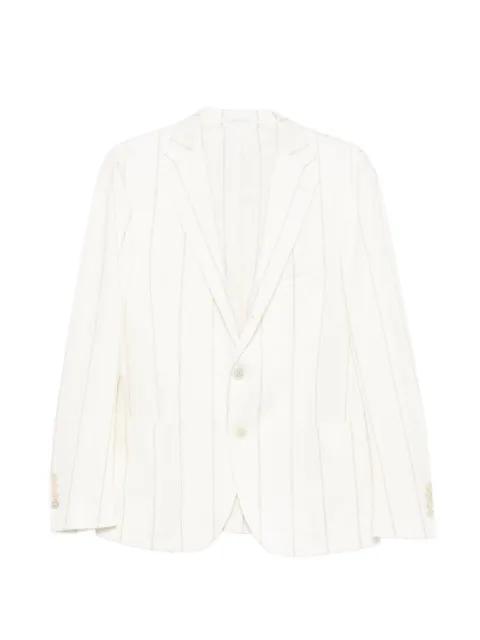 striped single-breasted blazer by ELEVENTY