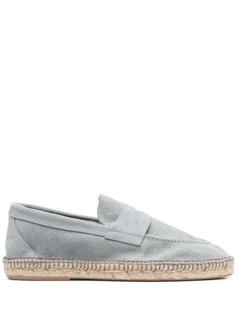 suede penny espadrilles by ELEVENTY