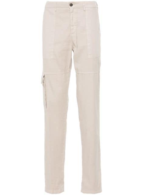 tapered-leg cargo trousers by ELEVENTY