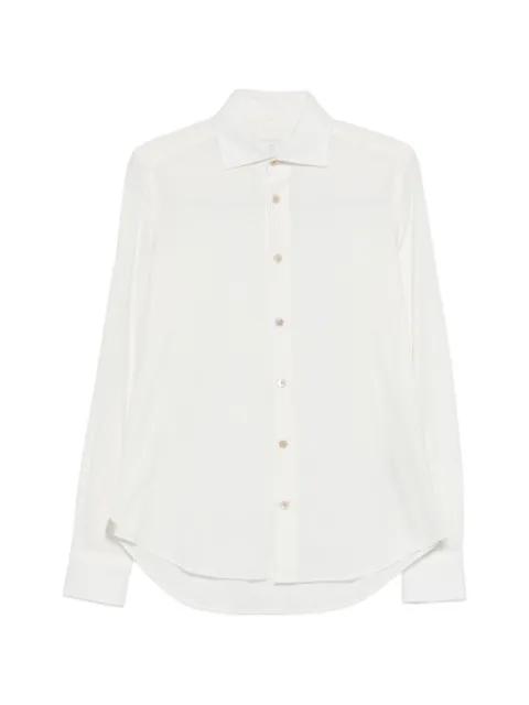 textured buttoned shirt by ELEVENTY
