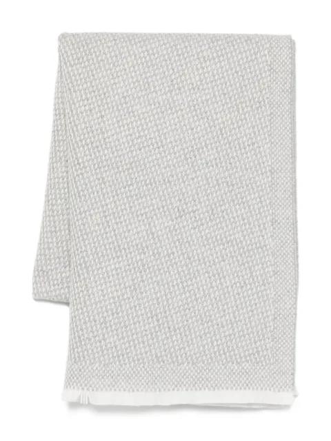 textured-weave scarf by ELEVENTY