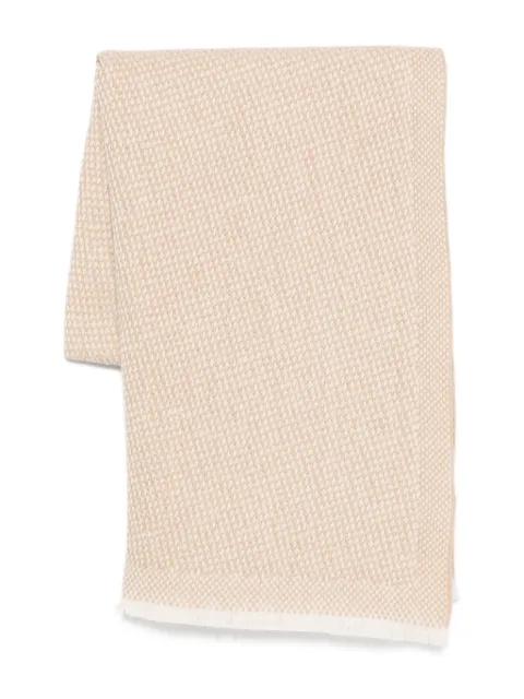 textured-weave scarf by ELEVENTY