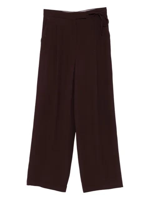 tie-waist trousers by ELEVENTY