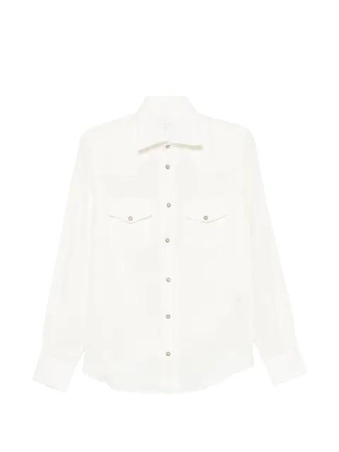 western-style flap-pocket shirt by ELEVENTY