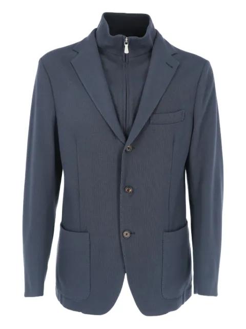 zip buttons blazer by ELEVENTY