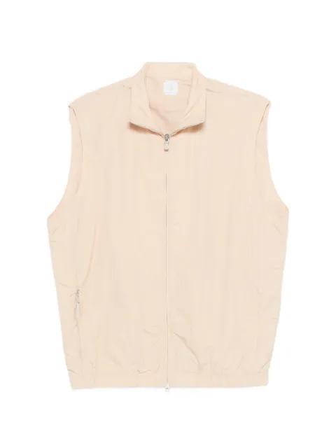 zip-up gilet by ELEVENTY