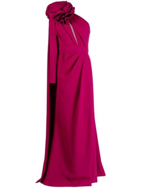 Cady flower-detailing dress by ELIE SAAB