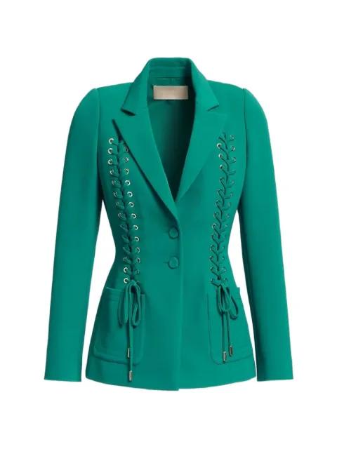 Cady lace-up blazer by ELIE SAAB
