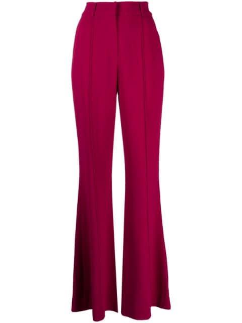 Cady mid-rise flared trousers by ELIE SAAB