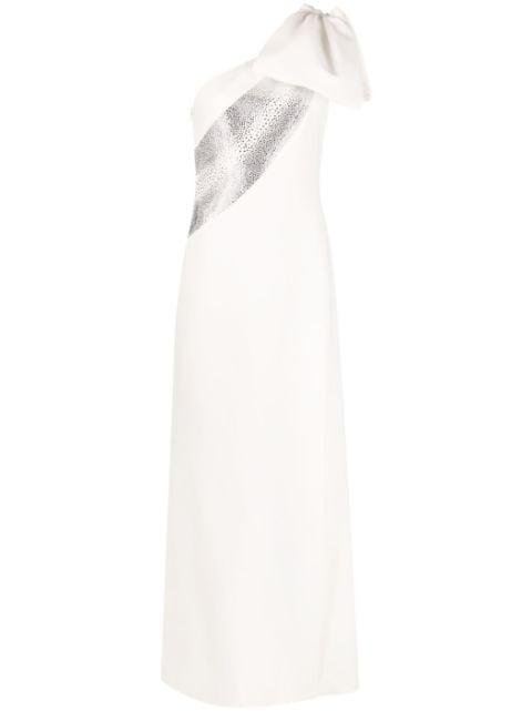 Crystal Wave one-shoulder gown by ELIE SAAB