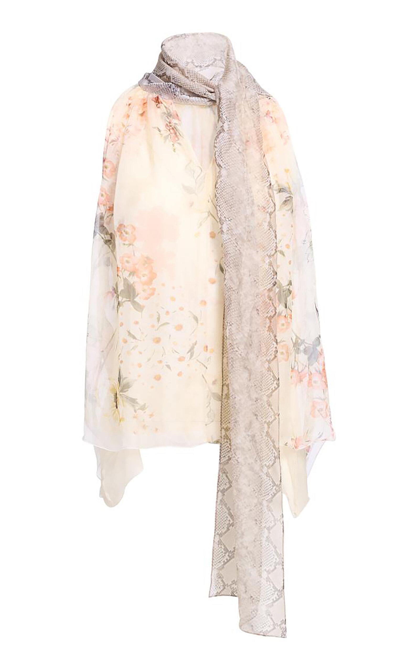 Elie Saab Print Chiffon Top - Moda Operandi by ELIE SAAB