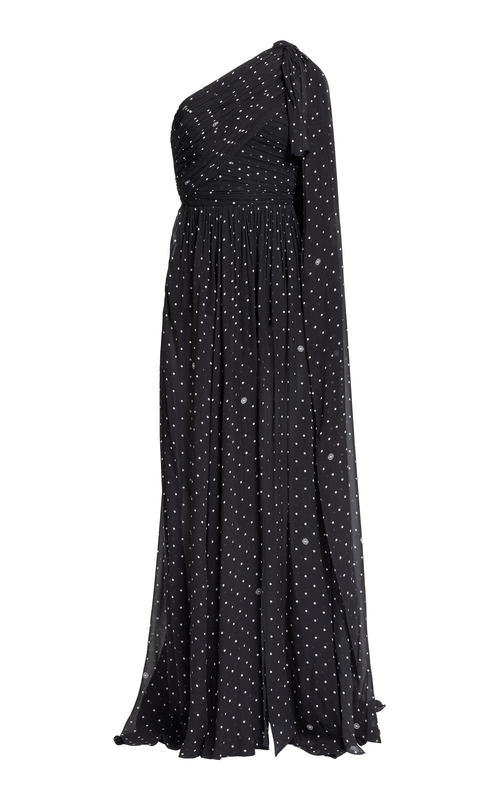 Elie Saab Printed Chiffon Long Dress - Moda Operandi by ELIE SAAB