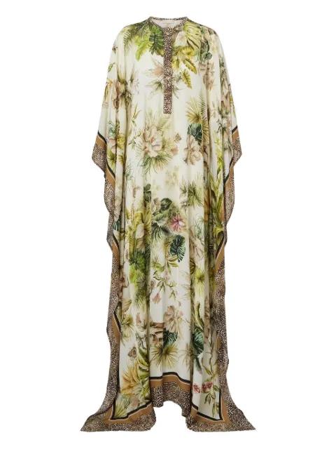 Savannah floral-print maxi dress by ELIE SAAB