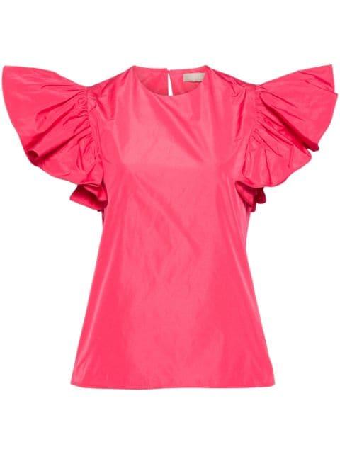 Taffeta top by ELIE SAAB