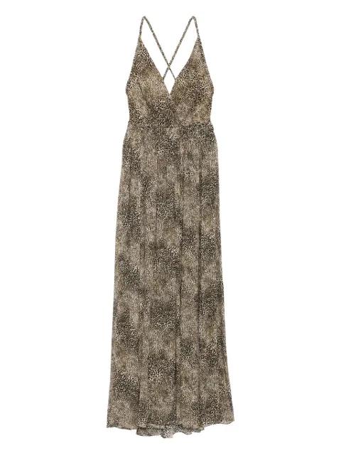 animalier-print dress by ELIE SAAB