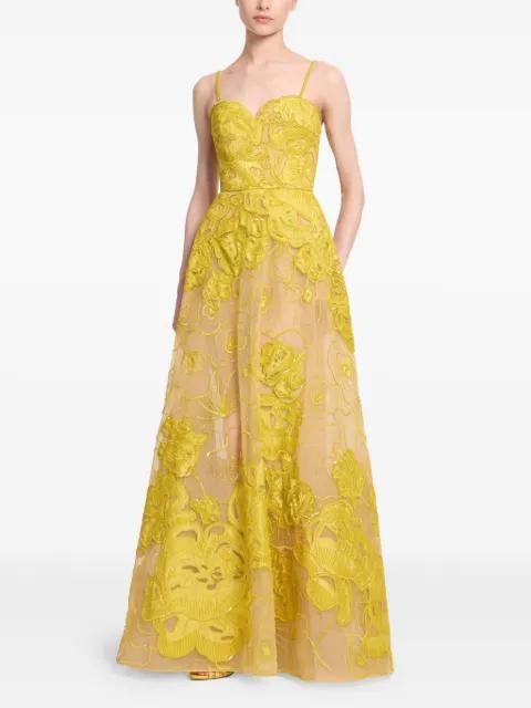 bead-embellished maxi dress by ELIE SAAB