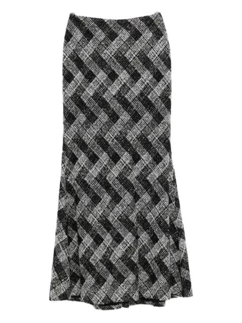 chevron skirt by ELIE SAAB