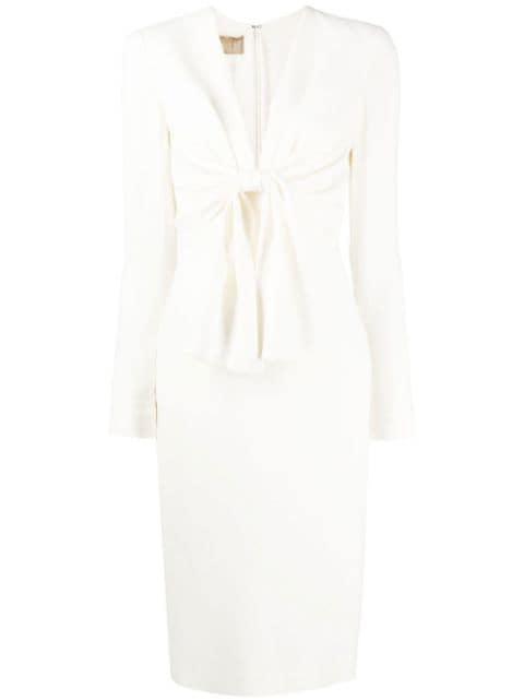 crêpe midi dress by ELIE SAAB