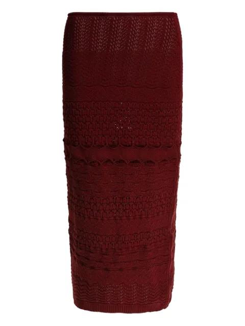 crochet-knit skirt by ELIE SAAB