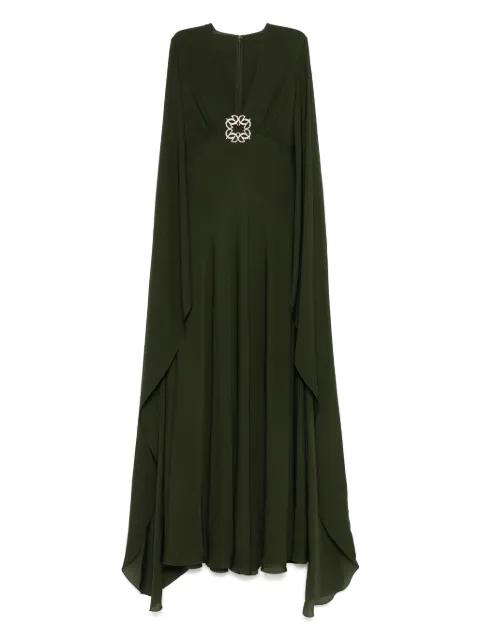 crystal-embellished silk gown by ELIE SAAB